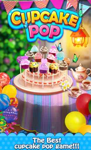 Cupcake Pop Maker! Sweet Food Game 1