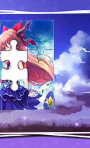 Cute Girl Anime Jigsaw Puzzle - Magic Amazing HD Puzzle 1