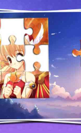 Cute Girl Anime Jigsaw Puzzle - Magic Amazing HD Puzzle 2