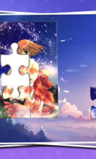 Cute Girl Anime Jigsaw Puzzle - Magic Amazing HD Puzzle 3