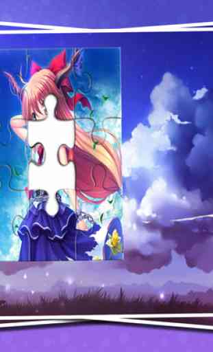Cute Girl Anime Jigsaw Puzzle - Magic Amazing HD Puzzle 4