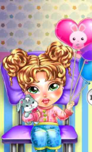 Cute girl is sick:Girls Makeup,Dressup,Makeover 3