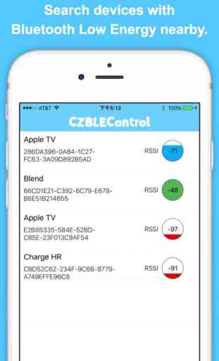 CZBLEControl - Bluetooth Low Energy,BLE,bluetooth 1