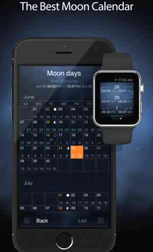Deluxe Moon Pro - Moon Phases Calendar 3