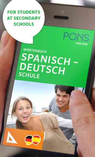 Dictionary German - Spanish SCHOOL by PONS 1