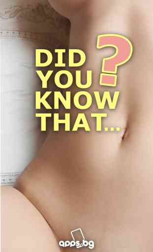 Did You Know... Sex Facts 3