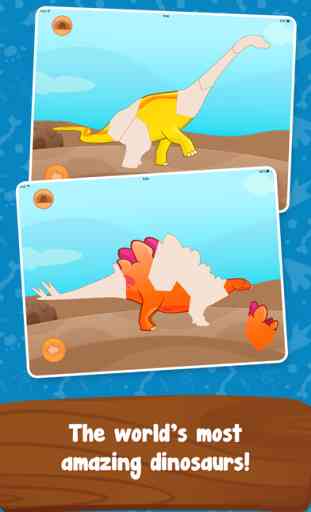 Dinosaur Builder Puzzles for Kids Free 1