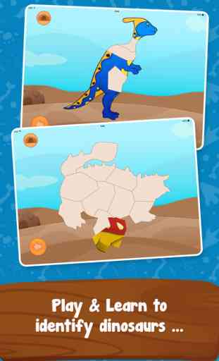 Dinosaur Builder Puzzles for Kids Free 2