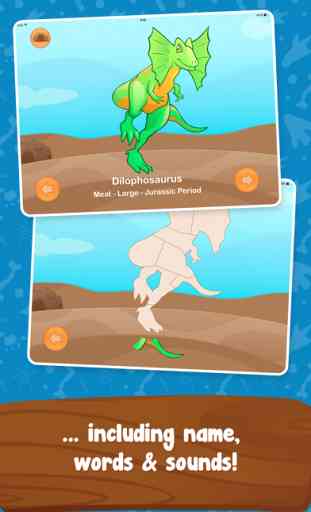 Dinosaur Builder Puzzles for Kids Free 3