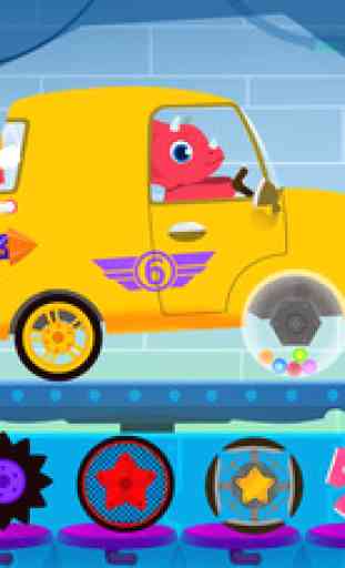 Dinosaur Car - Truck Simulator Games for Kids 2