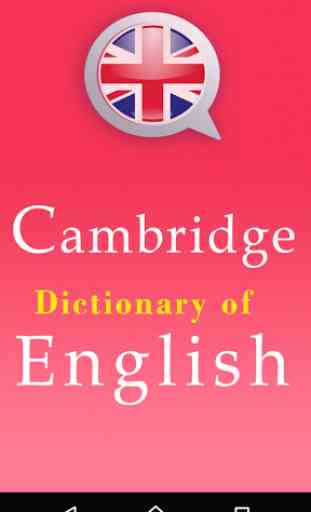 English Dictionary Cambridge 1