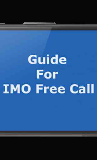 Guide for IMO Free Call 2