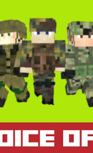 Military Skins for minecraft 1