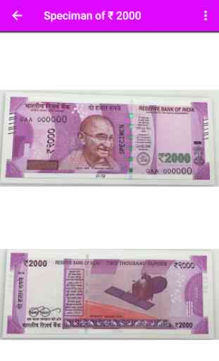 New Notes Of Rs.500 & Rs.2000. 1