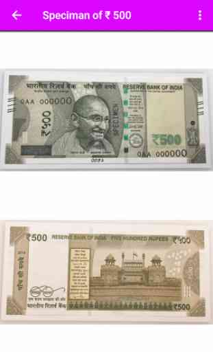 New Notes Of Rs.500 & Rs.2000. 3
