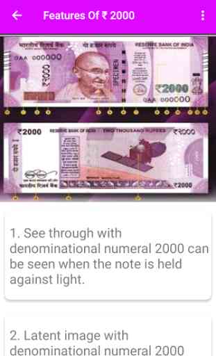 New Notes Of Rs.500 & Rs.2000. 4