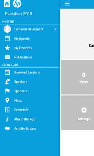 HP Events App 2