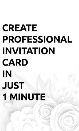 Invitation Card Maker- eCards 1