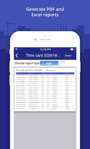 Punch In / Out Timesheet App 4