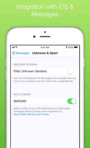 SMSGRD: SMS filter & blocker 4