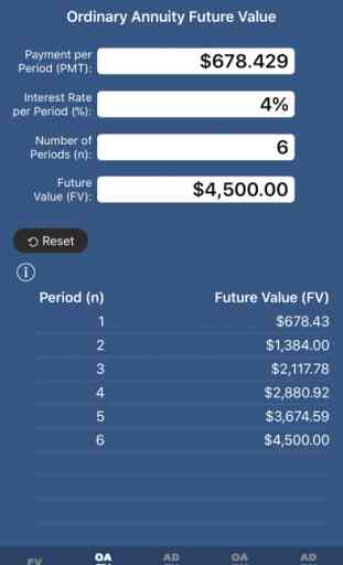 SuperFVCalc: FV, PV, Annuities 3