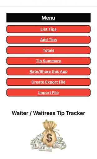 Waiter's Tip Tracker 2