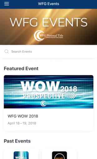 WFG Events 2