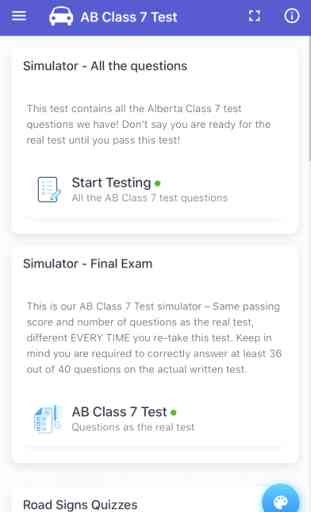 Alberta Driving Test - Class 7 3