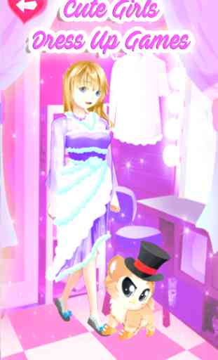 Anime Girls - Dress Up Games 4