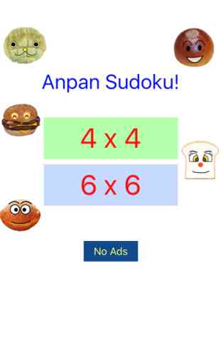 Anpan Bread Easy Sudoku 4x4,6x6,7x7 3