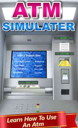 ATM Learning Simulator Machine 1