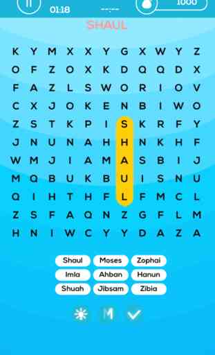 Bible Study : Word Search quiz 4