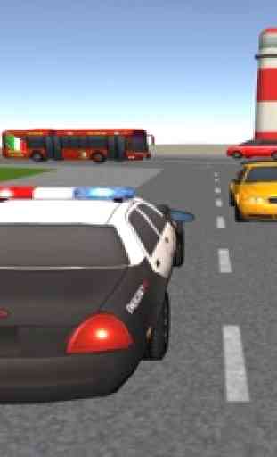 City Police Car Duty Simulator: Crime Town Cops 3