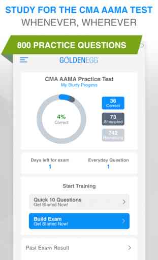 CMA AAMA Practice Test 1