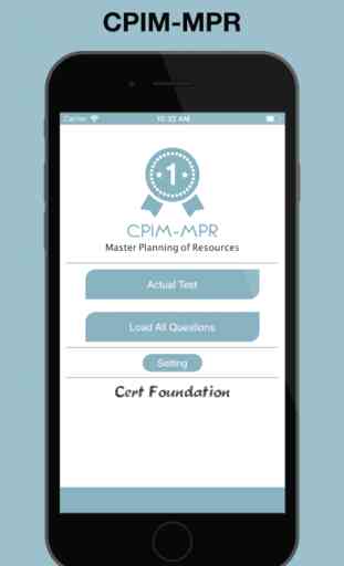 CPIM-MPR Test Prep 1