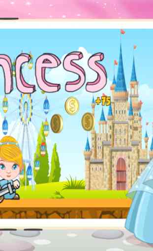 Cute Princess warrior runner adventure girl games 4