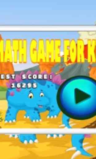 Dinosaur Math Game : Educational For Kid 1st Grade 1