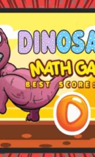 Dinosaur Math Games:Educational For Kid 1st Grade 1