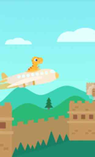 Dinosaur Plane - Game for kids 2