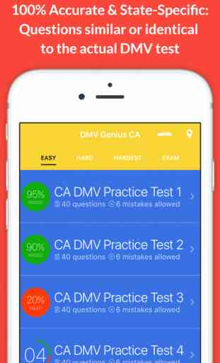 DMV Genius: Car, Motorcycle & CDL Driving Practice Test for Learner's Permit and Drivers License Exam Preparation 1