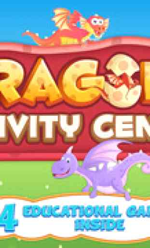 Dragons Activity Center Free - Paint & Play All In One Educational Learning Games for Toddlers and Kids 1