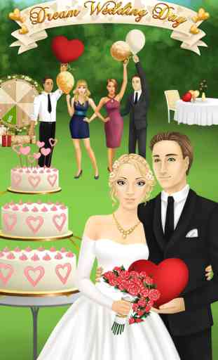 Dream Wedding Day Beauty Makeover, Dress Up and Party - Kids Game 1