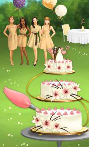 Dream Wedding Day Beauty Makeover, Dress Up and Party - Kids Game 4