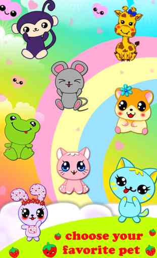 Dress Up Games for Free - Kids Games for Girls - Fashion Makeover Beauty Salon in Kawaii Style 2