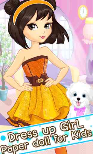 Dress Up Games for Girls & Kids Free - Fun Beauty Salon with fashion makeover make up wedding And princess . 1