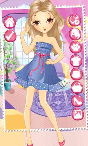 Dress Up Games for Girls & Kids Free - Fun Beauty Salon with fashion makeover make up wedding And princess . 2
