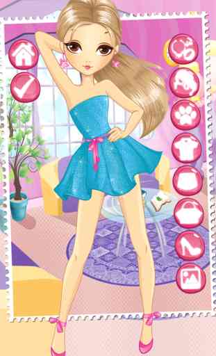 Dress Up Games for Girls & Kids Free - Fun Beauty Salon with fashion makeover make up wedding And princess . 4