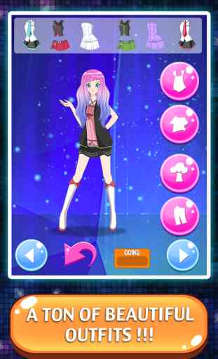 Dress Up Games Vocaloid Fashion Girls - Make Up Makeover Beauty Salon Game for Girls & Kids Free 2