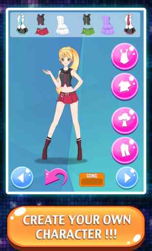 Dress Up Games Vocaloid Fashion Girls - Make Up Makeover Beauty Salon Game for Girls & Kids Free 3