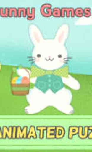 Easter Bunny Games for Kids: Easter Egg Hunt Jigsaw Puzzles HD for Toddler and Preschool 1